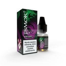 Liquid Smok Salt 10ml o mocy 20 mg soli nikotynowej w smaku Aloe Grape - 23,99 zł - Polski (Polish)