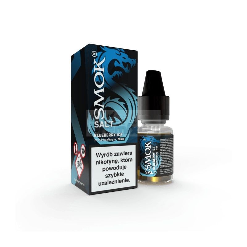 Liquid Smok Salt 10ml o mocy 20 mg soli nikotynowej w smaku Blueberry Ice - 23,99 zł - Polski (Polish) Liquid Smok Salt 10ml o mocy 20 mg soli nikotynowej w smaku Blueberry Ice - 23,99 zł - Polski (Polish)
