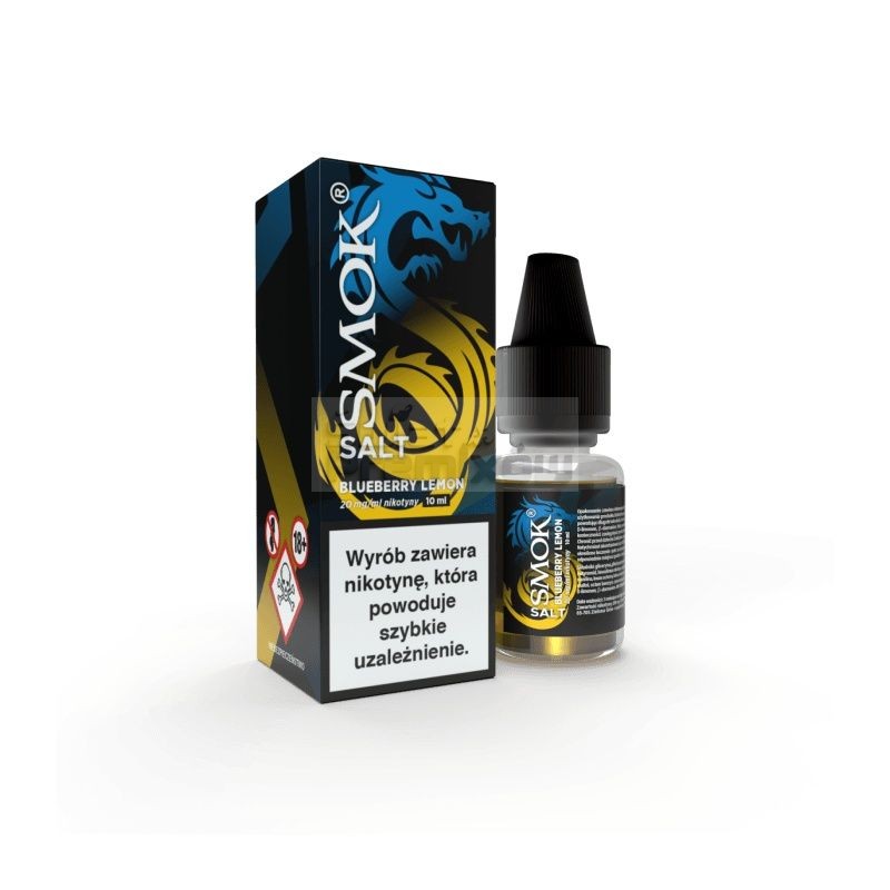 Liquid Smok Salt 10ml o mocy 20 mg soli nikotynowej w smaku Blueberry Lemon - 23,99 zł - Polski (Polish) Liquid Smok Salt 10ml o mocy 20 mg soli nikotynowej w smaku Blueberry Lemon - 23,99 zł - Polski (Polish)