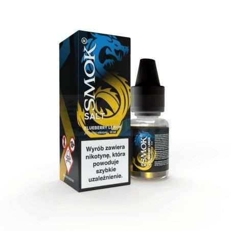 Liquid Smok Salt 10ml o mocy 20 mg soli nikotynowej w smaku Blueberry Lemon - 23,99 zł - Polski (Polish)