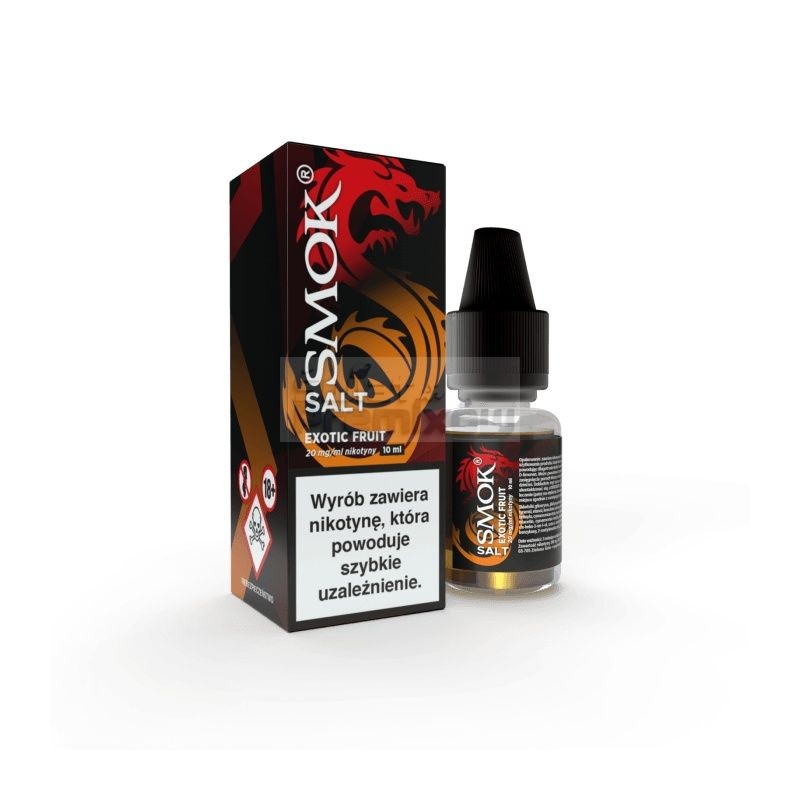 Liquid Smok Salt 10ml o mocy 20 mg soli nikotynowej w smaku Exotic Fruit - 23,99 zł - Polski (Polish) Liquid Smok Salt 10ml o mocy 20 mg soli nikotynowej w smaku Exotic Fruit - 23,99 zł - Polski (Polish)