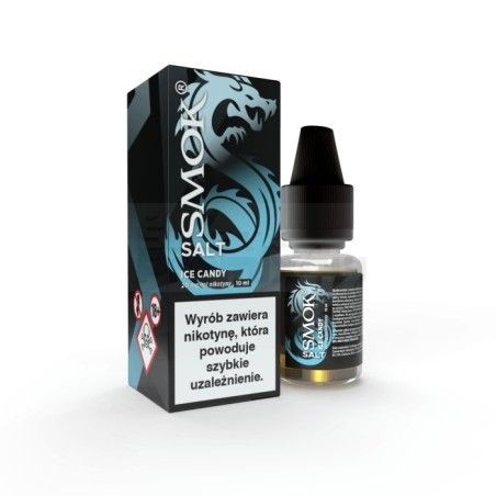 Liquid Smok Salt 10ml o mocy 20 mg soli nikotynowej w smaku Ice Candy - 23,99 zł - Polski (Polish)