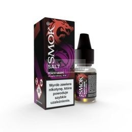 Liquid Smok Salt 10ml o mocy 20 mg soli nikotynowej w smaku Peach Grape - 23,99 zł - Polski (Polish)