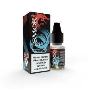 Liquid Smok Salt 10ml o mocy 20 mg soli nikotynowej w smaku Peach Ice - 23,99 zł - Polski (Polish)