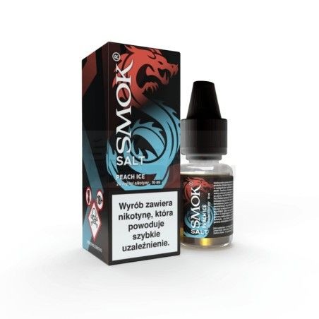 Liquid Smok Salt 10ml o mocy 20 mg soli nikotynowej w smaku Peach Ice - 23,99 zł - Polski (Polish)