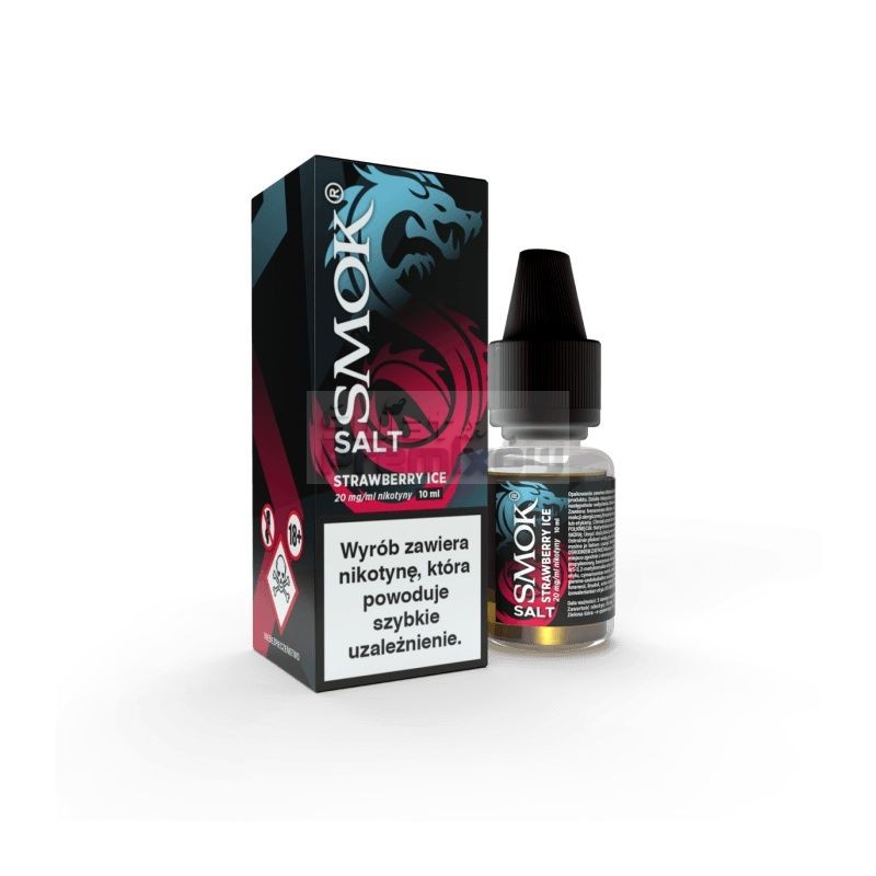 Liquid Smok Salt 10ml o mocy 20 mg soli nikotynowej w smaku Strawberry Ice - 23,99 zł - Polski (Polish) Liquid Smok Salt 10ml o mocy 20 mg soli nikotynowej w smaku Strawberry Ice - 23,99 zł - Polski (Polish)
