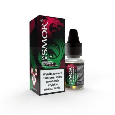 Liquid Smok Salt 10ml o mocy 20 mg soli nikotynowej w smaku Strawberry Watermelon - 23,99 zł - Polski (Polish)