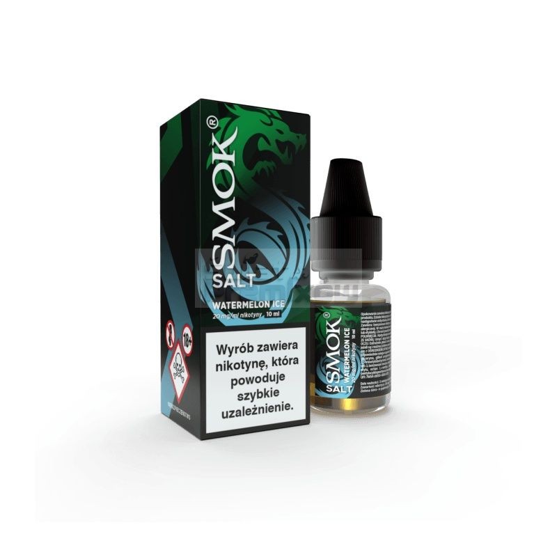 Liquid Smok Salt 10ml o mocy 20 mg soli nikotynowej w smaku Watermelon Ice - 23,99 zł - Polski (Polish) Liquid Smok Salt 10ml o mocy 20 mg soli nikotynowej w smaku Watermelon Ice - 23,99 zł - Polski (Polish)