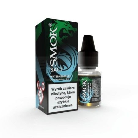 Liquid Smok Salt 10ml o mocy 20 mg soli nikotynowej w smaku Watermelon Ice - 23,99 zł - Polski (Polish)