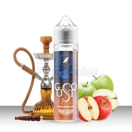 grafika Longfill OMERTA 10/60ML - GUSTO SHISHA DOUBLE APPLE - Odkryj smak owocowej przyjemności!