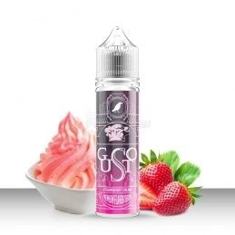 grafika Longfill OMERTA 10/60ML - GUSTO STRAWBERRY CREAM - Rozkoszuj się smakiem!