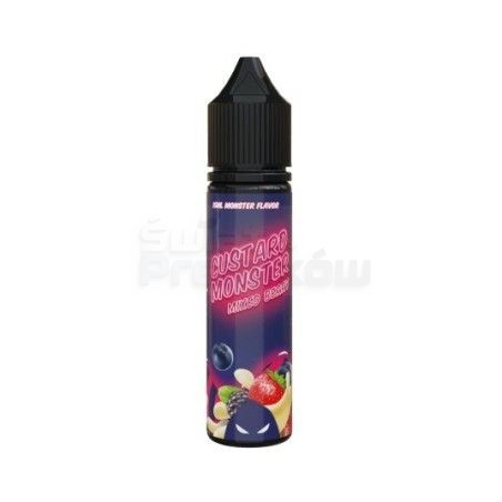 Longfill CUSTARD MONSTER 15ml w 60ml butelce o smaku MIXED BERRY CUSTARD - 56,05 zł - Polski (Polish)
