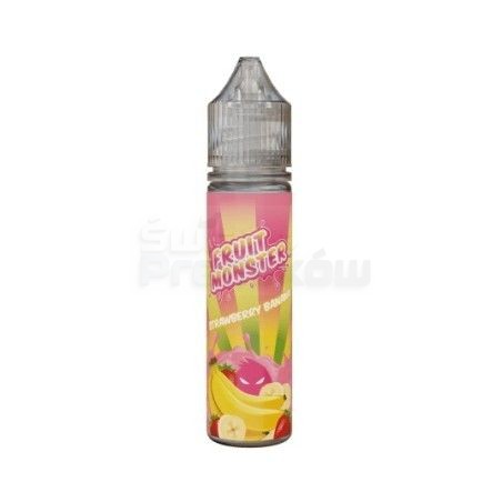 Longfill FRUIT MONSTER 15ml w 60ml butelce o smaku truskawka-banan - 56,05 zł - Polski (Polish)