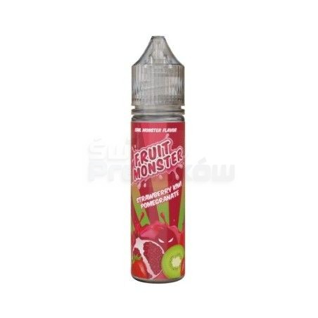 Longfill MVL Fruit Monster 15ml w 60ml butelce o smaku truskawka, kiwi i granat - 56,05 zł - Polski (Polish)