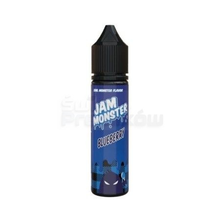 Longfill JAM MONSTER 15ml w 60ml butelce o smaku Blueberry - 59,00 zł - Polski (Polish)