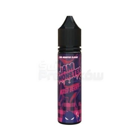 Longfill JAM MONSTER 15ml w 60ml butelce o smaku Mixed Berry - 56,05 zł - Polski (Polish)