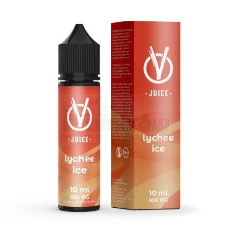 Longfill VBar VJuice 10ml w 60ml butelce o smaku Lychee Ice - 39,99 zł - Polski (Polish)