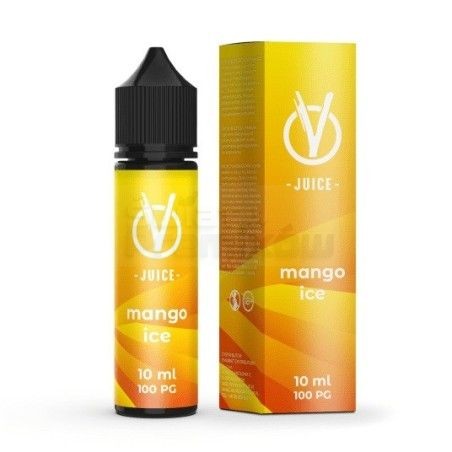 Longfill VBar VJuice 10ml w 60ml butelce o smaku Mango Ice - 39,99 zł - Polski (Polish)