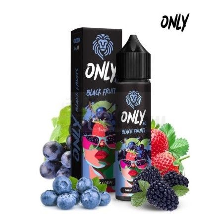 grafika Longfill Only 6/60ml - Black Fruits | Odkryj smak owocowej rozkoszy!