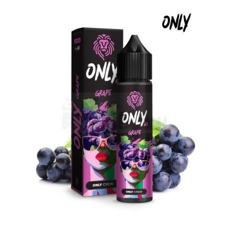 grafika Longfill Only 6/60ml - Grape | Odkryj smak soczystych winogron!