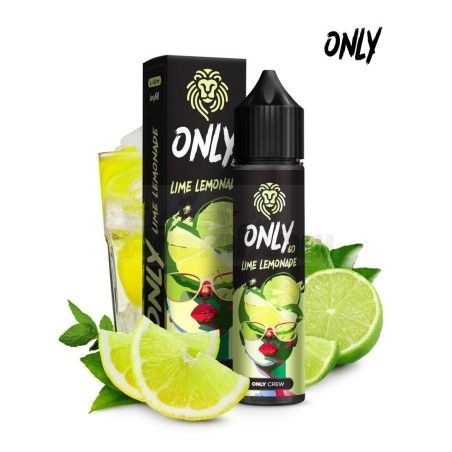 grafika Longfill Only 6/60ml - Lime Lemonade | Orzeźwiająca eksplozja smaku!