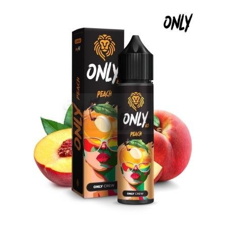 grafika Longfill Only 6/60ml - Peach | Soczysta przyjemność w każdym zaciągnięciu!