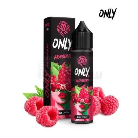 grafika Longfill Only 6/60ml - Raspberry | Odkryj smak soczystej maliny!