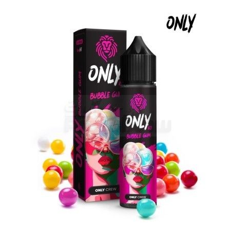 grafika Longfill Only 6/60ml - Bubble Gum | Odkryj smak dzieciństwa!