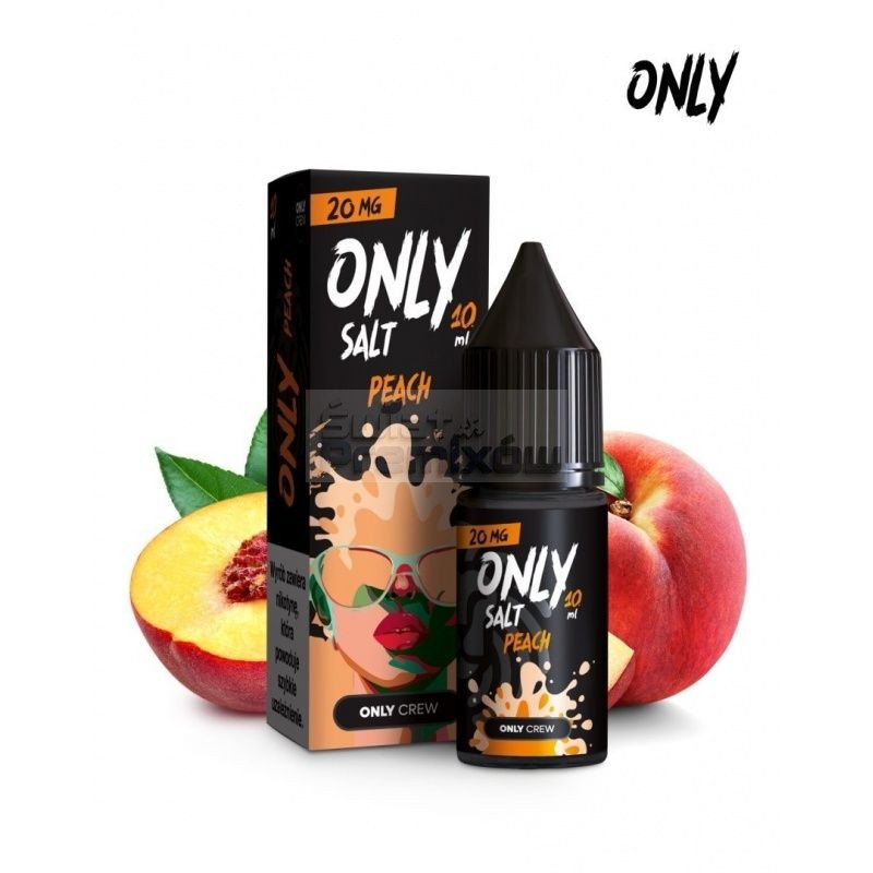 Liquid Only Salt 10ml o mocy 20 mg soli nikotynowej w smaku Peach - 19,90 zł - Polski (Polish) Liquid Only Salt 10ml o mocy 20 mg soli nikotynowej w smaku Peach - 19,90 zł - Polski (Polish)
