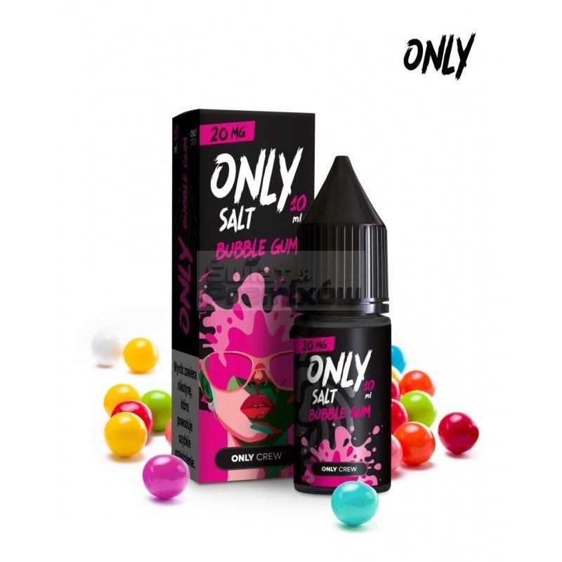 Liquid Only 10ml o mocy 20 mg soli nikotynowej o smaku Bubble Gum - 19,90 zł - Polski (Polish) Liquid Only 10ml o mocy 20 mg soli nikotynowej o smaku Bubble Gum - 19,90 zł - Polski (Polish)