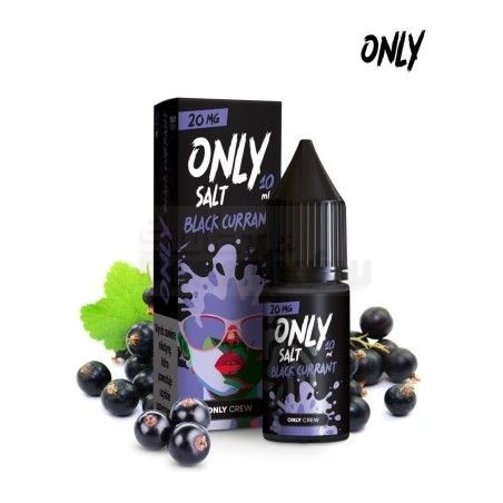 Liquid Only Salt 10ml o mocy 20 mg soli nikotynowej w smaku Blackcurrant - 19,90 zł - Polski (Polish)