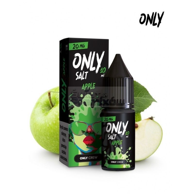 Liquid Only Salt 10ml o mocy 20 mg soli nikotynowej w smaku Apple - 19,90 zł - Polski (Polish) Liquid Only Salt 10ml o mocy 20 mg soli nikotynowej w smaku Apple - 19,90 zł - Polski (Polish)