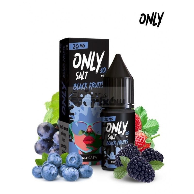 Liquid Only Salt 10ml o mocy 20 mg soli nikotynowej w smaku Black Fruits - 19,90 zł - Polski (Polish) Liquid Only Salt 10ml o mocy 20 mg soli nikotynowej w smaku Black Fruits - 19,90 zł - Polski (Polish)