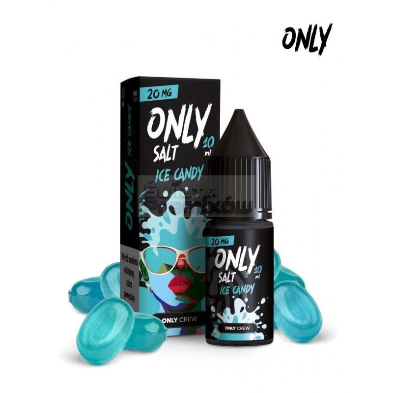 Liquid Only Ice Candy 10ml o mocy 20 mg soli nikotynowej - 19,90 zł - Polski (Polish) Liquid Only Ice Candy 10ml o mocy 20 mg soli nikotynowej - 19,90 zł - Polski (Polish)