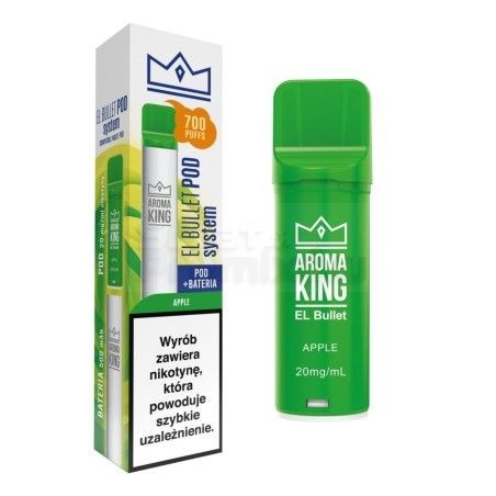 Aroma King El Bullet - Bateria + Wkład Apple - Aroma King El Bullet - Bateria + Wkład Apple -  - 49,99 zł - Odkryj nowy wymiar s