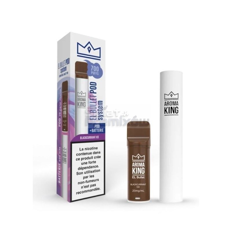 Aroma King El Bullet - Bateria + Wkład Blackurrant Ice - 39,99 zł - Polski (Polish) Aroma King El Bullet - Bateria + Wkład Blackurrant Ice - 39,99 zł - Polski (Polish)