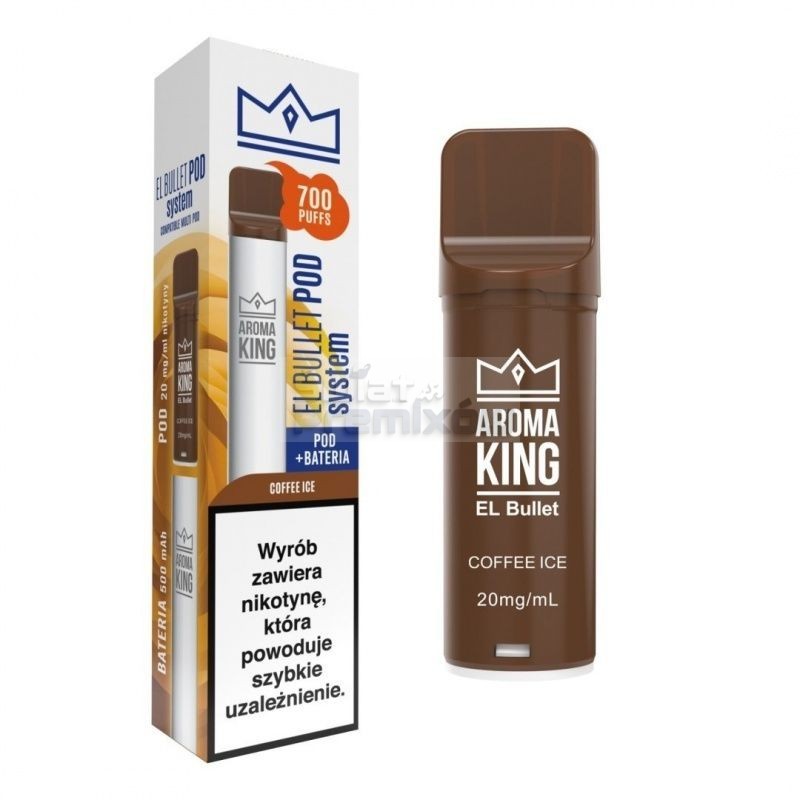 Aroma King El Bullet - Bateria + Wkład Coffe Ice - 39,99 zł - Polski (Polish) Aroma King El Bullet - Bateria + Wkład Coffe Ice - 39,99 zł - Polski (Polish)