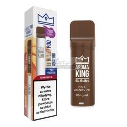Aroma King El Bullet - Bateria + Wkład Cola Whisky Ice - 39,99 zł - Polski (Polish)