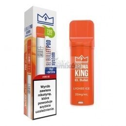Aroma King El Bullet - Bateria + Wkład Lychee Ice - 39,99 zł - Polski (Polish)