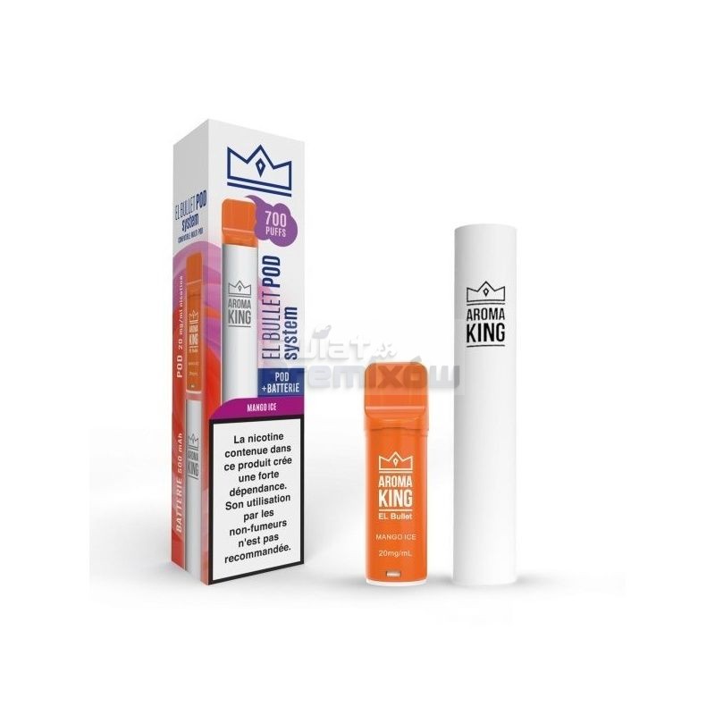 Aroma King El Bullet - Bateria + Wkład Mango Ice - 39,99 zł - Polski (Polish) Aroma King El Bullet - Bateria + Wkład Mango Ice - 39,99 zł - Polski (Polish)