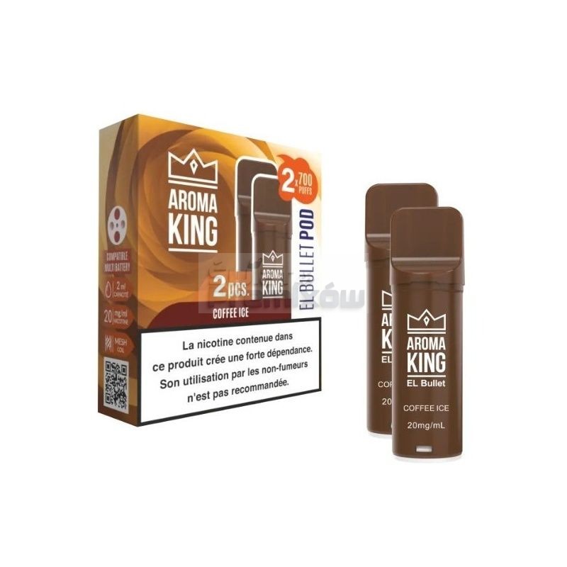Wkład Aroma King EL Bullet - 2x Coffe Ice - 27,12 zł - Polski (Polish) Wkład Aroma King EL Bullet - 2x Coffe Ice - 27,12 zł - Polski (Polish)