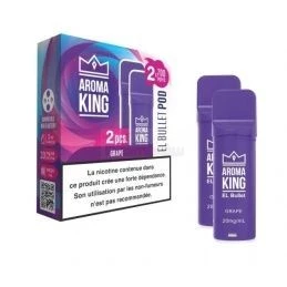 Wkład Aroma King EL Bullet - 2x Grape - 27,12 zł - Polski (Polish)