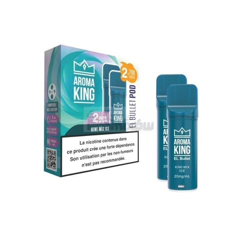 Wkład Aroma King EL Bullet - 2x Kiwi Mix Ice - 27,12 zł - Polski (Polish) Wkład Aroma King EL Bullet - 2x Kiwi Mix Ice - 27,12 zł - Polski (Polish)