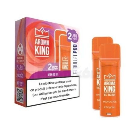 Wkład Aroma King EL Bullet - 2x Mango Ice - 27,12 zł - Polski (Polish)