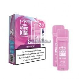 Wkład Aroma King EL Bullet - 2x Peach Mix Ice - 27,12 zł - Polski (Polish)