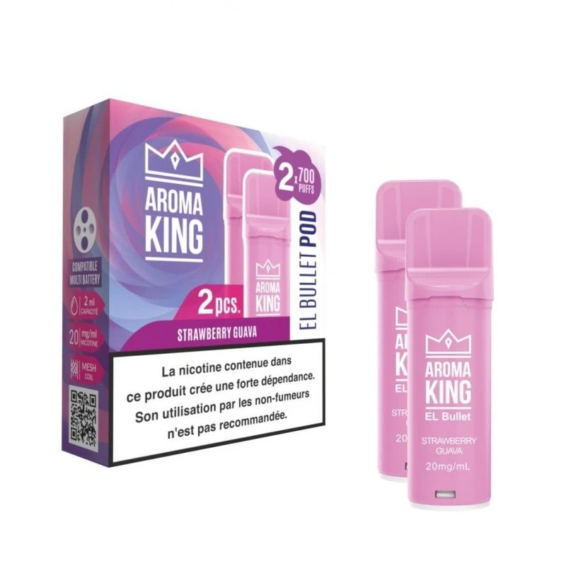 Wkład Aroma King EL Bullet - 2x Stawberry Guava - 27,12 zł - Polski (Polish) Wkład Aroma King EL Bullet - 2x Stawberry Guava - 27,12 zł - Polski (Polish)