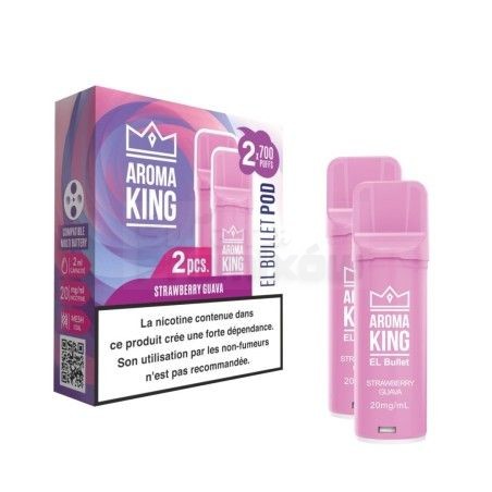 Wkład Aroma King EL Bullet - 2x Stawberry Guava - 27,12 zł - Polski (Polish)