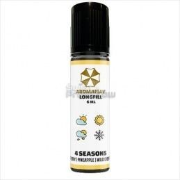 Longfill Aroma 6/60ml - 4 Seasons - - - 19,99 zł - Kompozycja łączy soczystą truskawkę, słodką czereśnię, chrupiące jabłko ora