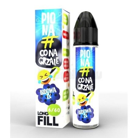 grafika Longfill Co Na Grzale 6/60ml - LODOWA EX - Orzeźwiająca przyjemność!