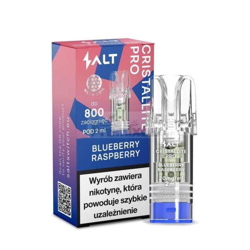 Wkład Cristallite Pro - Blueberry Raspberry 20mg - 17,59 zł - Polski (Polish) Wkład Cristallite Pro - Blueberry Raspberry 20mg - 17,59 zł - Polski (Polish)